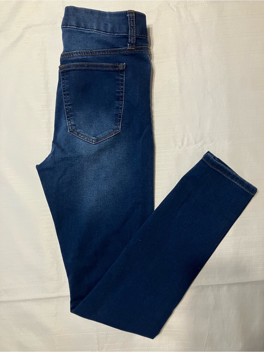Fashion Nova Classic Dark Blue Women's Jeans - Comfortable Stretch Denim